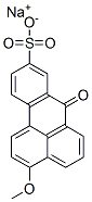 3-Methoxy-7-oxo-7H-benz(de)anthracene-9-sulfonic acid sodium salt 结构式