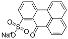 7-Oxo-7H-benz(de)anthracene-8-sulfonic acid sodium salt 结构式