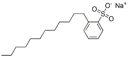 十二烷基苯磺酸钠, 69669-44-9, 结构式