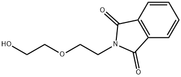 2-(2-(2-羟基乙氧基)乙基)异吲哚啉-1,3-二酮 结构式