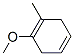 1-methoxy-2-methylcyclohexa-1,4-diene 结构式