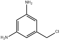 1,3-Benzenediamine,  5-(chloromethyl)- 结构式