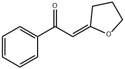 E-2-(DIHYDROFURAN-2-YLIDENE)-1-PHENYLETHANONE 结构式