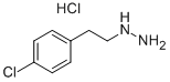 [2-(4-CHLORO-PHENYL)-ETHYL]-HYDRAZINE HYDROCHLORIDE 结构式