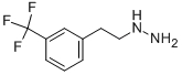 1-(3-(trifluoromethyl)phenethyl)hydrazine 结构式