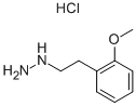 [2-(2-METHOXY-PHENYL)-ETHYL]-HYDRAZINE HYDROCHLORIDE 结构式
