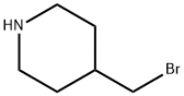 4-溴甲基哌啶 结构式