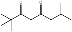 2,2,7-三甲基辛烷-3,5-二酮 结构式
