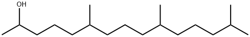 6,10,14-三甲基-2-十五烷醇 结构式