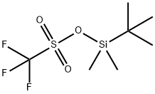叔丁基二甲硅基三氟甲磺酸酯 结构式