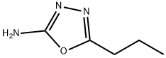(5-丙基-1,3,4-恶二唑-2-基)胺 结构式