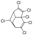 2,3,3a,4,5,8-Hexachloro-3a,6,7,7a-tetrahydro-1,6-methano-1H-indene 结构式