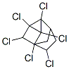 1,1a,3,5,5a,6-Hexachlorooctahydro-1,4,5-metheno-1H-cyclopropa[a]pentalene 结构式
