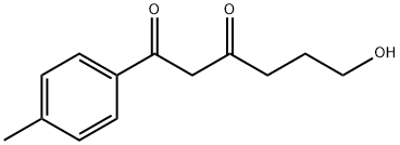 6 -羟基- 1 -(4 -甲基苯基)-1,3 -二酮 结构式