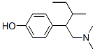 4-[1-sec-Butyl-2-(dimethylamino)ethyl]phenol 结构式