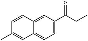 2-甲基-6-丙酰基萘 结构式