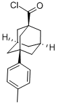 3-p-Tolyl-adamantane-1-carbonyl chloride 结构式