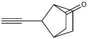 Bicyclo[2.2.1]heptan-2-one, 7-ethynyl-, anti- (9CI) 结构式