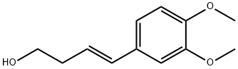 4-(3,4-DIMETHOXYPHENYL)-3-BUTEN-1-OL 结构式
