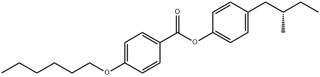 甲基丁基苯酚己氧基苯甲酸酯 结构式