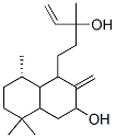 1-(3-Hydroxy-3-methyl-4-pentenyl)-5,5,8a-trimethyl-2-methylenedecalin-3-ol 结构式