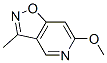 Isoxazolo[4,5-c]pyridine, 6-methoxy-3-methyl- (9CI) 结构式