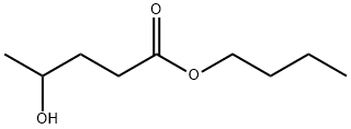 butyl 4-hydroxyvalerate 结构式