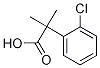 2-(2-Chlorophenyl)-2-methylpropionic acid Structure