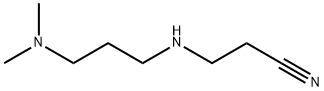 3-{[3-(二甲氨基)丙基]氨基}丙腈 结构式