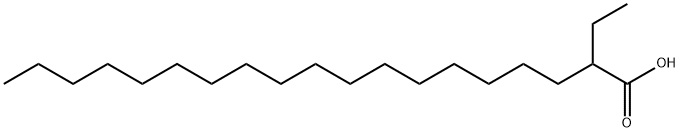 2-ethylnonadecan-1-oic acid 结构式