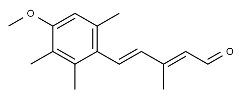 (2E,4E)-5-(4-methoxy-2,3,6-trimethylphenyl)-3-methylpenta-2,4-dienal|阿曲汀中间体