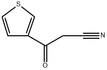 3-噻吩基乙酰腈 结构式