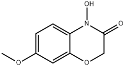 4-羟基-7-甲氧基-2H-1,4-苯并噁嗪-3(4H)-酮 结构式
