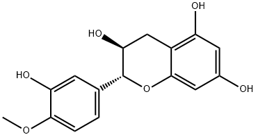 4'-O-Methylcatechin 结构式