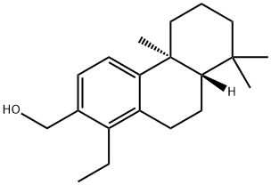 1-Ethyl-4b,5,6,7,8,8a,9,10-octahydro-4b,8,8-trimethyl-2-phenanthrenemethanol 结构式