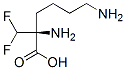 2-(difluoromethyl)lysine 结构式