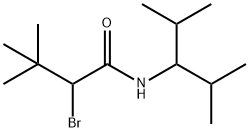 N1-(1-ISOPROPYL-2-METHYLPROPYL)-2-BROMO-3,3-DIMETHYLBUTANAMIDE 结构式