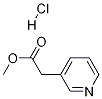 3-吡啶乙酸甲酯盐酸盐 结构式