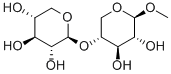 (2S,3R,4S,5R)-2-(((3R,4R,5R,6R)-4,5-二羟基-6-甲氧基四氢-2H-吡喃-3-基)氧基)四氢-2H-吡喃-3,4,5-三醇 结构式