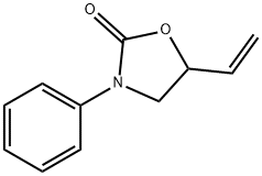 3-Phenyl-5-vinyl-1,3-oxazolidin-2-one 结构式