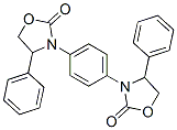 3,3'-(1,4-Phenylene)bis(4-phenyloxazolidin-2-one) 结构式