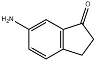 6-氨基-1-茚酮 结构式