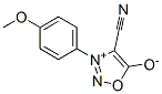4-Cyano-3-(4-methoxyphenyl)sydnone 结构式