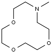 N-甲基氮杂-12冠-4 结构式