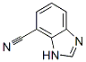 (9CI)-1H-苯并咪唑-7-甲腈 结构式