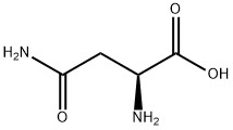 L-天冬酰胺 结构式