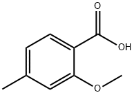 4-甲基-2-甲氧基苯甲酸, 704-45-0, 结构式