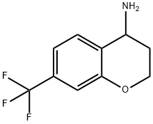 7-(TRIFLUOROMETHYL)CHROMAN-4-AMINE Structure