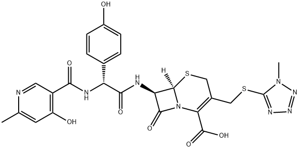 头孢匹胺, 70797-11-4, 结构式