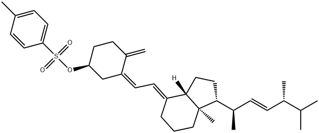トシル酸ビタミンD2 化学構造式